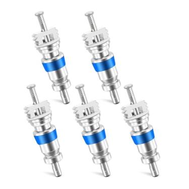 Imagem de Pacote com 50 unidades de núcleo de válvula HVAC adequado para sistemas de refrigeração R410 R32 R22 e ar condicionado de alta pressão com vedação de teflon