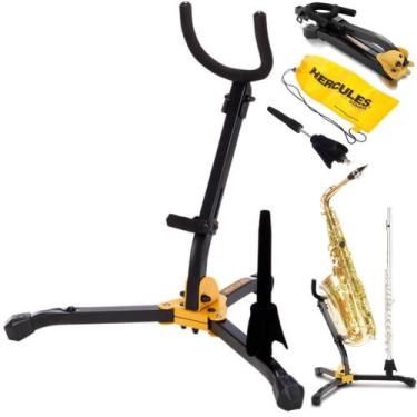 Imagem de Suporte Combinado para SAX Alto/Tenor/Clarinete/Flauta Hercules DS532B