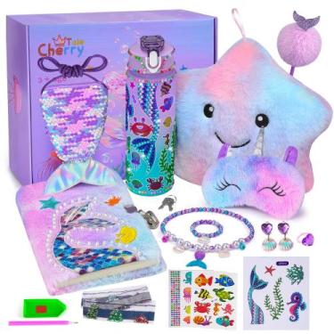 Imagem de Conjunto de presente Cherry Tale Mermaid para meninas de 5 a 10 anos c