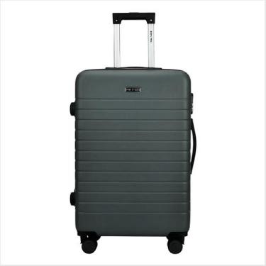 Imagem de Mala De Viagem Média 23kg Mundi Athenas 360 Graus ABS MD2318, Verde