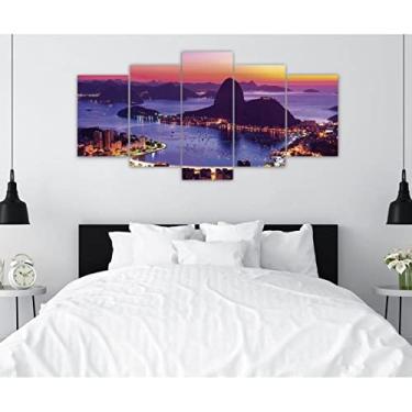 Imagem de Quadro Decorativo Sala Quarto Escritório Rio de Janeiro