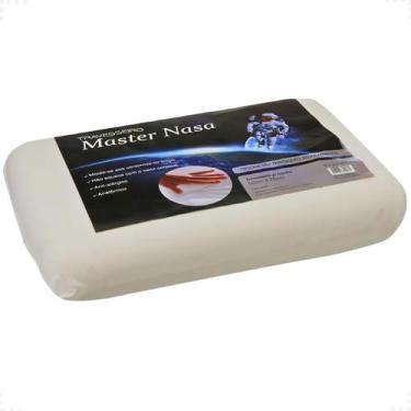 Imagem de Travesseiro Nasa Antialérgico Conforto Antiácaro Anatômico Toque Suave