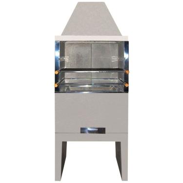 Imagem de Churrasqueira de Concreto Pré-Moldada com 74cm Lisa Prolongada - 1000034 - ATACADAO LAZER