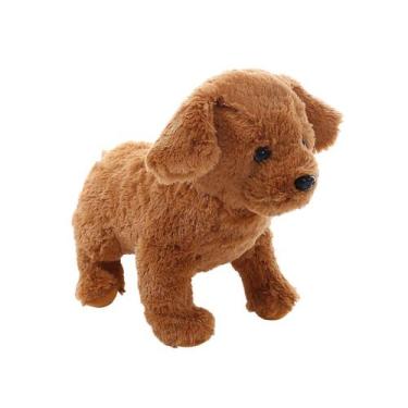 Imagem de Cachorro de pelúcia realista afortunado, feito à mão figura realista b