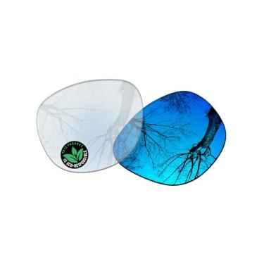 Imagem de Raydi Lentes de reposição de policarbonato para óculos de sol RayBan Meta Wayfarer RW4008 53 mm - Eclipse Blue Photochromic - Não polarizado