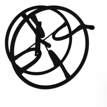 Imagem de Suporte Mangueira De Jardim, Enrolador Suporte Giratorio Circular De Enrolar Mangueira Jardim Até 30 Metros Aço Reforçado(PRETO)