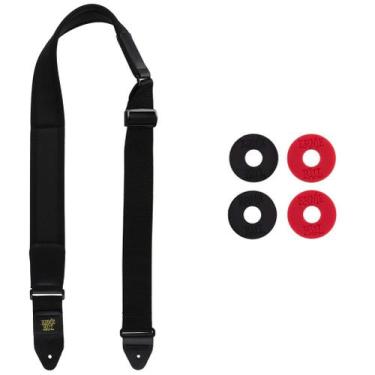 Imagem de Bracelete de guitarra Ernie Ball Neoprene Comfort Black P04144