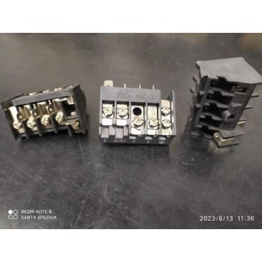 Imagem de 1x Conector Borne Eletrico 5 Vias 2,5mm 300v Jz-51g-5p