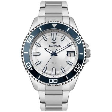 Imagem de Relógio Technos Masculino Acqua Prata - 2415EK/1K