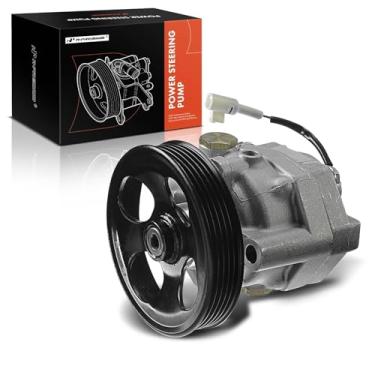 Imagem de A-Premium Bomba de direção hidráulica, com polia e sensor, compatível com Subaru Impreza 2003 2004 2005, H4 2,5L (sem turbo), substitui # 34430-FE050