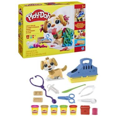 Imagem de Massinha play-doh veterinário pet shop - hasbro f3639