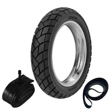 Imagem de Pneu Xre 300 Xr 250 Tornado Lander 250 120/80-18 62s R34 Rinaldi + Camara + Cinta
