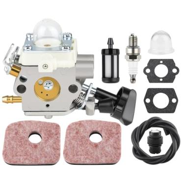 Imagem de HUSWELL Carburador BG 56 para soprador de folhas Stihl BG 56C BG56C Kit de ajuste de filtro de ar peças para Zama C1M-S260B
