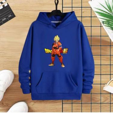Imagem de Blusa moletom infantil - Cabidekids, Azul, 6