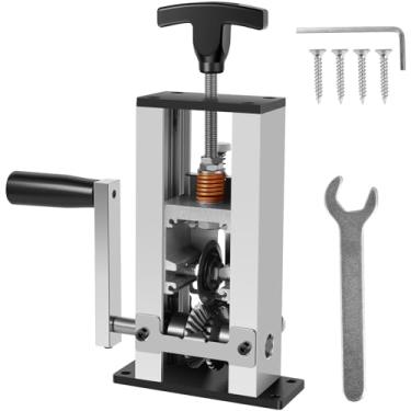 Imagem de RWWPJLLWHR Descascador de fios manual, máquina de descascar fios elétricos, máquina de descascar fio de sucata de cobre alimentada por broca portátil, ferramenta de descascador de cabos de mão para