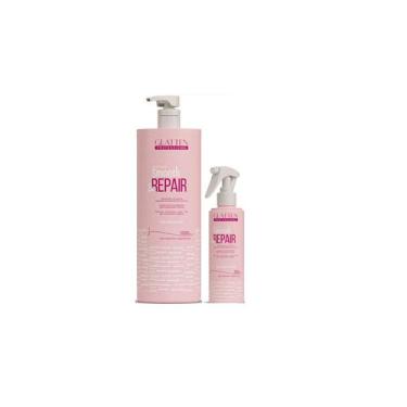 Imagem de Glatten Smooth & Repair Shampoo 1 L e Leave-in
