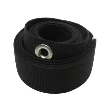 Imagem de Colaxi Cinto de mergulho com peso de 3,5 m, equipamento de mergulho versátil e resistente, arnês de nylon para esportes aquáticos, cinto de cintura para com, Preto