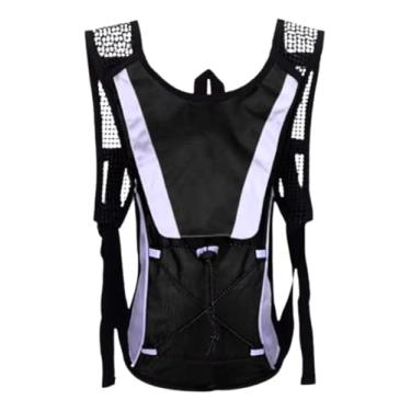 Imagem de Mochila de Hidratação 8L Suede Sports | Bolsa Impermeável com Reservatório de Água | Bike, Corrida, MTB, Trilha e Esportes Outdoor | Leve, Compacta e Resistente (PRETA)