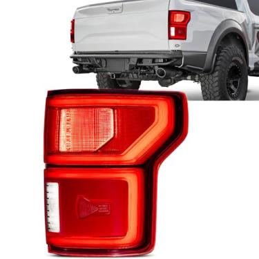 Imagem de SPBREW Conjunto de luzes traseiras LED para Ford 18-20 F151 com modelos de luz traseira de ponto cego direito 2018 2019 2020