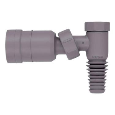 Imagem de 2X Adaptador Máquina Lavar Articulado 45º 90º Retenção Bluki