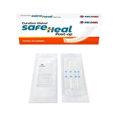 Imagem de Curativo Visível Safe Heal Post-Op 10X20  5X15  1Un Kelogel