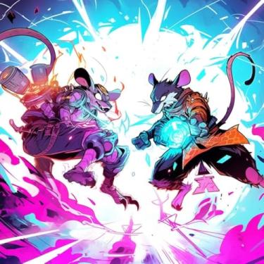 Imagem de Adesivo Decorativo de Parede Estilo Anime Monstros Fofinhos para Quarto Infantil 50x50cm