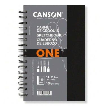Imagem de Caderno Sketchbook Espiral One 80 Folhas - Canson