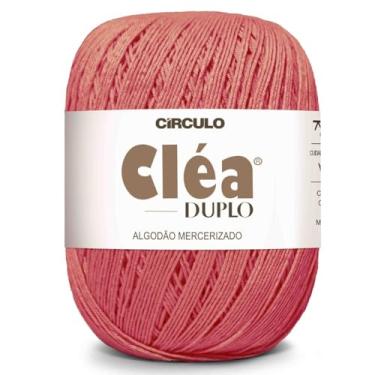 Imagem de Fio Linha Clea Duplo 508m Círculo 150g Ideal Crochê E Tricô (3048 - FLAMINGO)