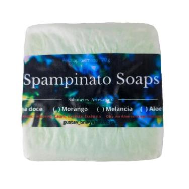 Imagem de Sabonete Artesanal Erva Doce  Para Banho Mãos Corpo 70G - Spampinato S