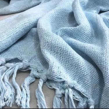 Imagem de Capa para Sofá, Manta Decorativa e Protetora para Sofá 2,40x1,80m(Azul Bebê)