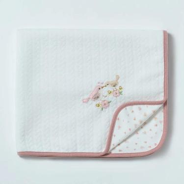 Imagem de Manta De Matelassê Hug Lovely Day Rosa Antigo