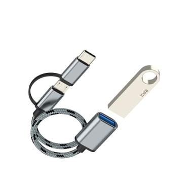 Imagem de Adaptador USB C micro USB para OTG 3.0 2 em 1 Android tipo C macho para fêmea para Apple para iPhone 16 15 Pro conector acessórios de cabo de câmera para iPad compatível com conectores Samsung Galaxy