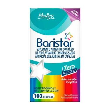 Imagem de Baristar Suplemento Vitamínico Zero Açúcar Baunilha 100 Cáp