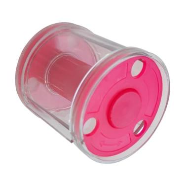 Imagem de Generic Enrolador de fitas de ginástica rítmica, caixa de armazenamento de fitas de dança, equipamento de ginástica para atividades ao ar livre, treinamento e, Rosa