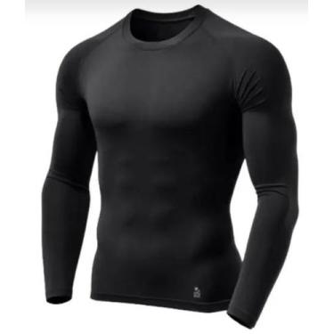 Imagem de Camisa uv 50+ manga longa térmica masculina camiseta malha fria - MARC
