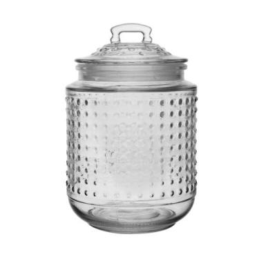 Imagem de Pote Hermético Poá de Vidro 1,2L - Lyor