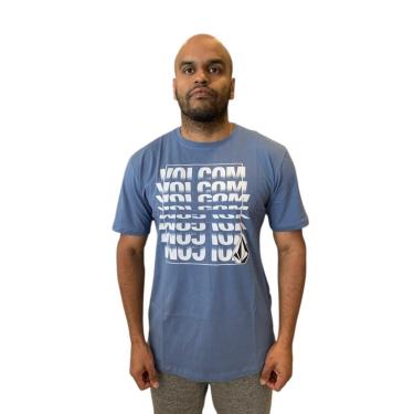 Imagem de Camiseta Volcom Silk Frontal Flip Thru Original Masculina-Masculino