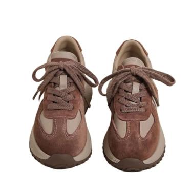 Imagem de Tênis com sola grossa, Marrom, 36