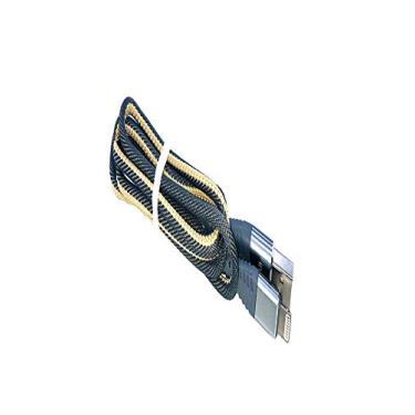 Imagem de Cabo de Dados Usb Reforçado Fleivel 3.1 A iPhone Cinza Cbo-5664, H Maston, CBO-5664, Cinza