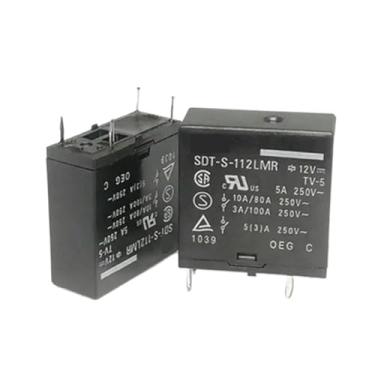 Imagem de SDT-S-112LMR SDT-S-112DMR SDT-S-112LMR SDT-S-112DMR 5V 12V DC 4Pin 5A Relay 5Pcs(SDT-S-112DMR)