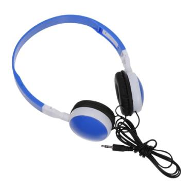 Imagem de Hemobllo Fones de ouvido com fio – fones de ouvido intra-auriculares, estéreo, conector de 3,5 mm, fones de ouvido leves, com fio, portáteis, dobráveis para telefone, laptop, computador