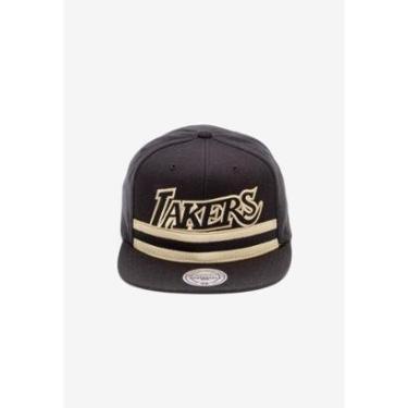 Imagem de Boné Mitchell & Ness Aba Reta Snapback Kobe Go Los Angeles Lakers Masculino-Masculino