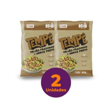 Imagem de Kit com 2 Tempês de Feijão fradinho com Arroz Negro Mun 275g - Mun Ali