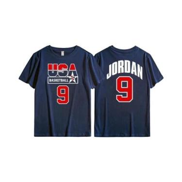 Imagem de Camiseta Masculina Oversize Vintage Dream Team 1992 Basquete Casual Al