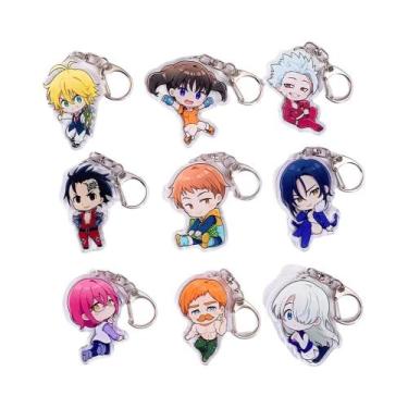 Imagem de Chaveiro De Acrílico Do Anime Seven Deadly Sins, Charme Para Bolsa, Pi