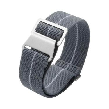 Imagem de Pulseira De Relógio Unissex De Nylon Trançado Elástico De 18mm 20mm 22