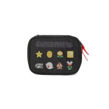 Imagem de Estojo Mario Bros Luxcel Box, Preto