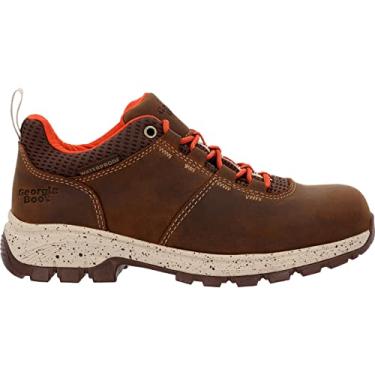 Imagem de Georgia Boot Eagle Trail Oxford Hiker feminino impermeável, Marrom, 7 Wide