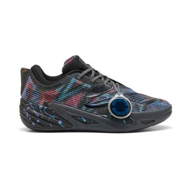 Imagem de PUMA Tênis masculino All-Pro Nitro, Preto/Electro Royal, 43
