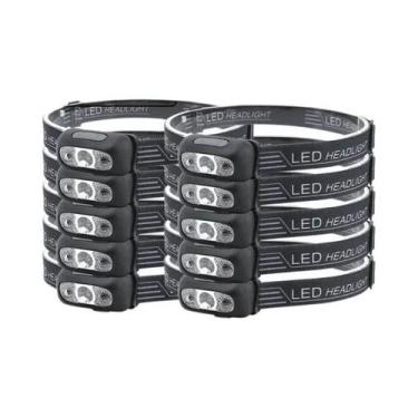 Imagem de Lanterna De Cabeça Mini LED Com Indução, Portátil E Recarregável Para 